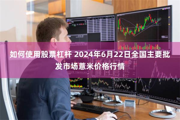如何使用股票杠杆 2024年6月22日全国主要批发市场薏米价格行情