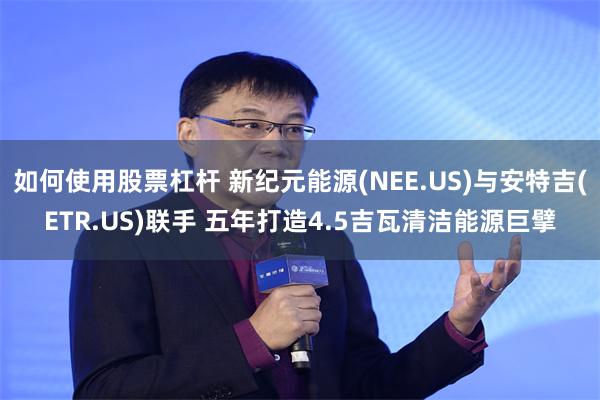 如何使用股票杠杆 新纪元能源(NEE.US)与安特吉(ETR.US)联手 五年打造4.5吉瓦清洁能源巨擘