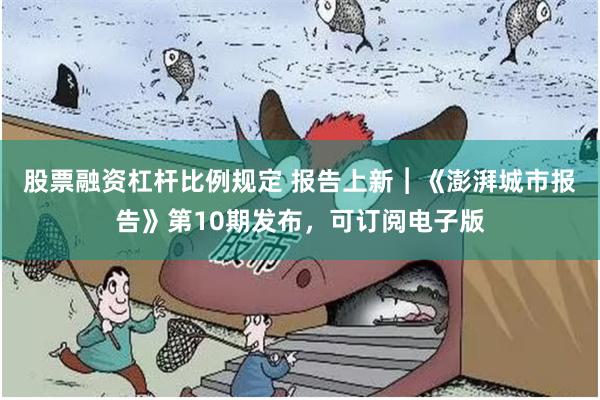股票融资杠杆比例规定 报告上新︱《澎湃城市报告》第10期发布，可订阅电子版