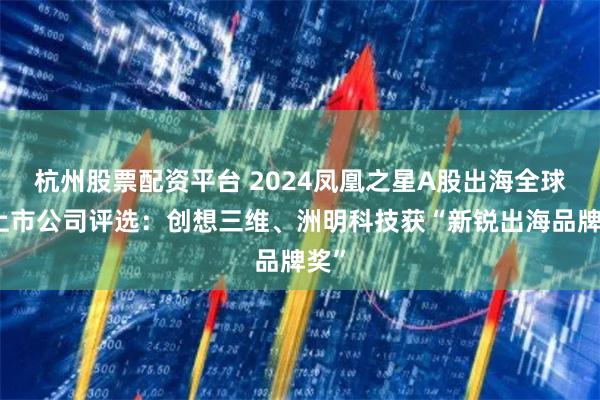 杭州股票配资平台 2024凤凰之星A股出海全球化上市公司评选：创想三维、洲明科技获“新锐出海品牌奖”